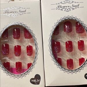 Two (2) Sets of Press on Nails